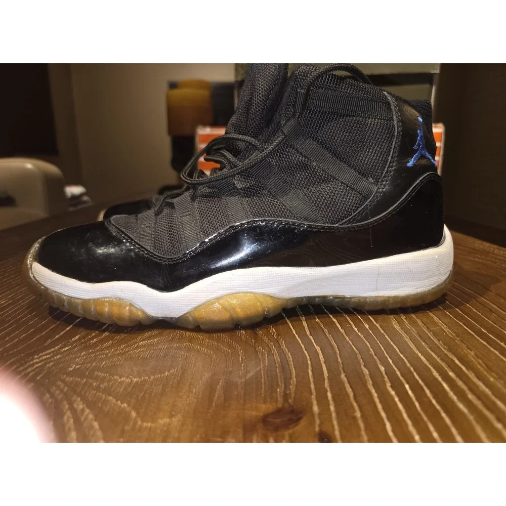 2009 Air Jordan 11 Retro Space Jam 6Y 378038-041 No Insoles